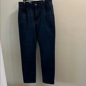 Express Women's Dark Slim Fit Denim Dark Skinny Jeans Size 30X30 Size 8-10